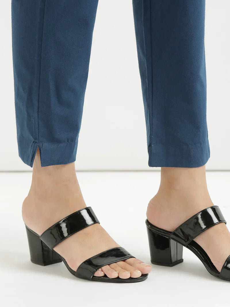 Peacock Blue Cotton Pant