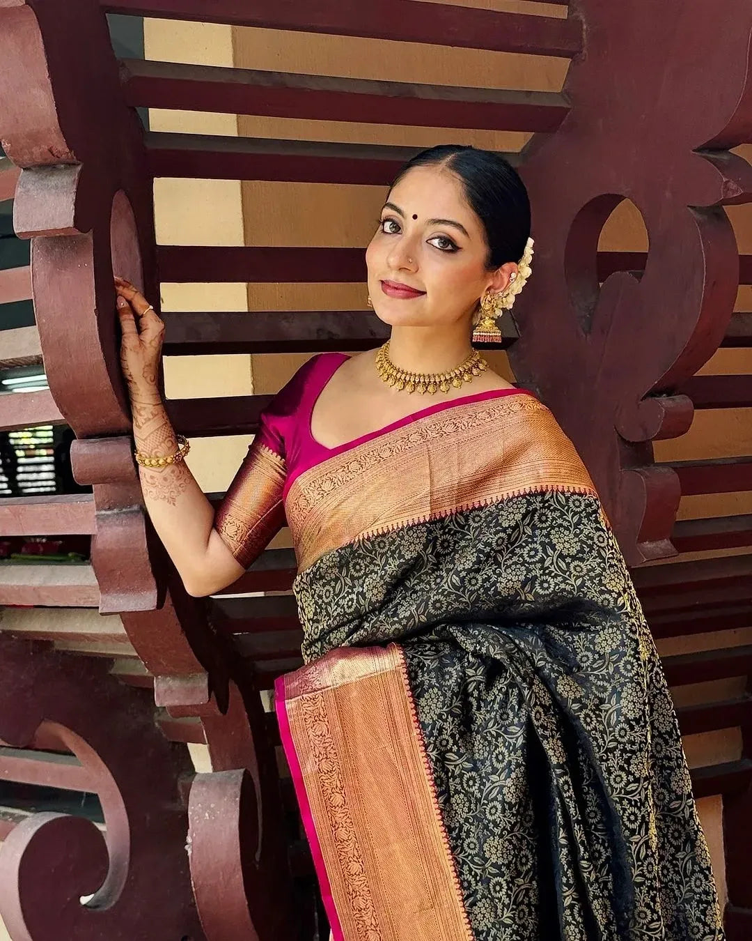 BANARASI SOFT SILK SAREE