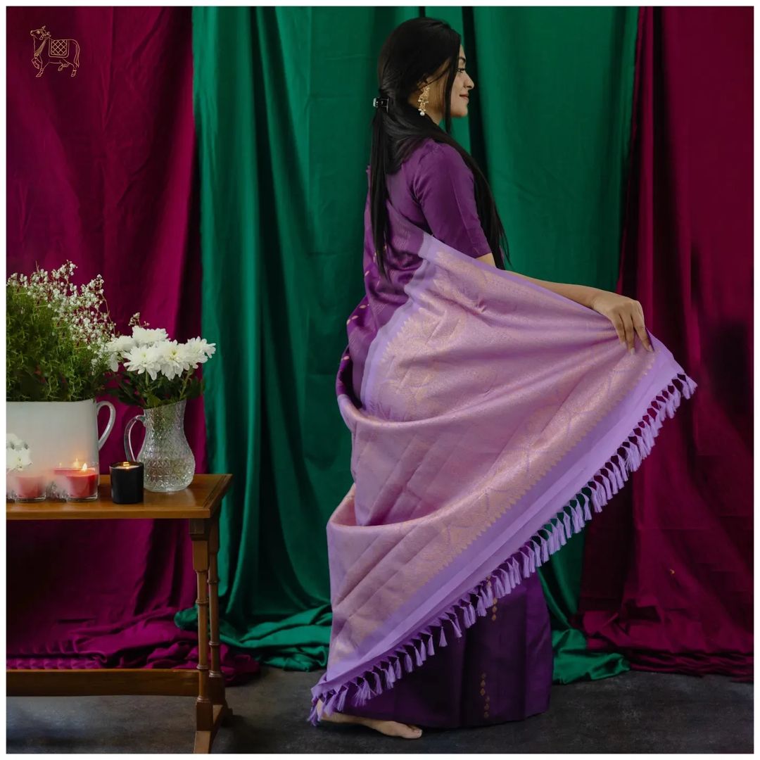 Women Zari Woven Kanjeevaram Saree