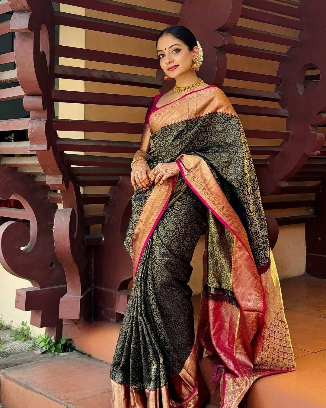 BANARASI SOFT SILK SAREE