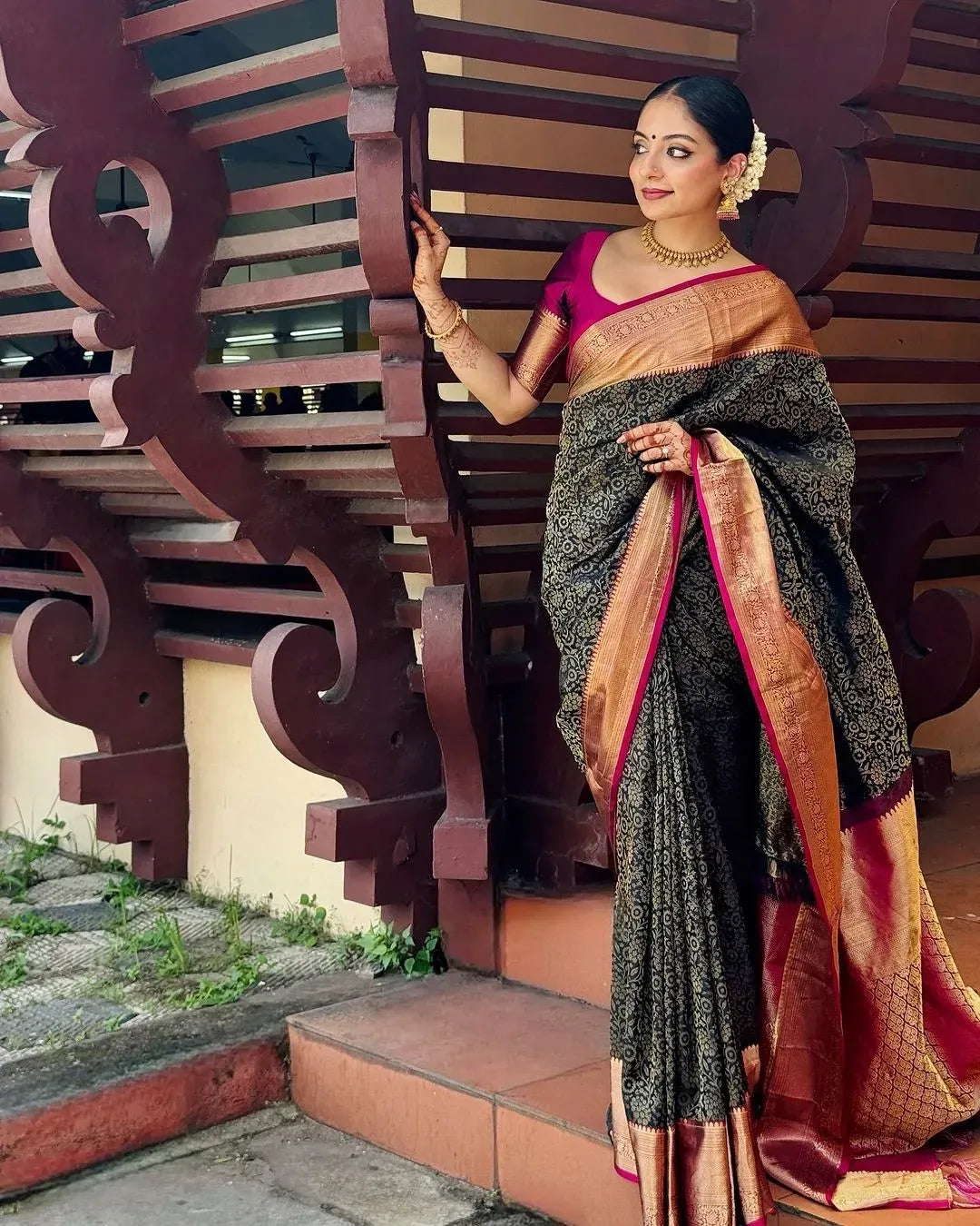 BANARASI SOFT SILK SAREE