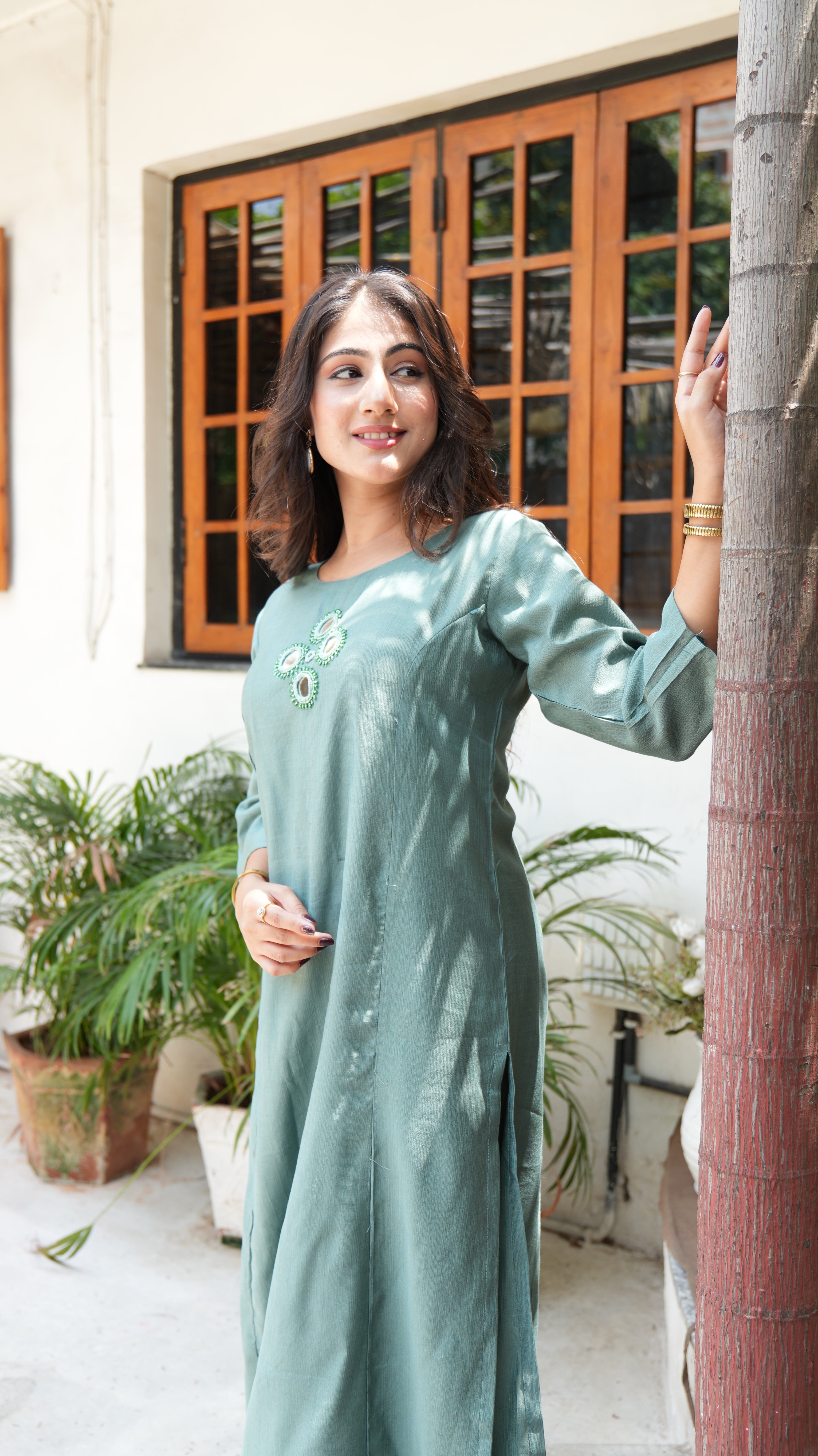 Sage Serenity Kurta Set