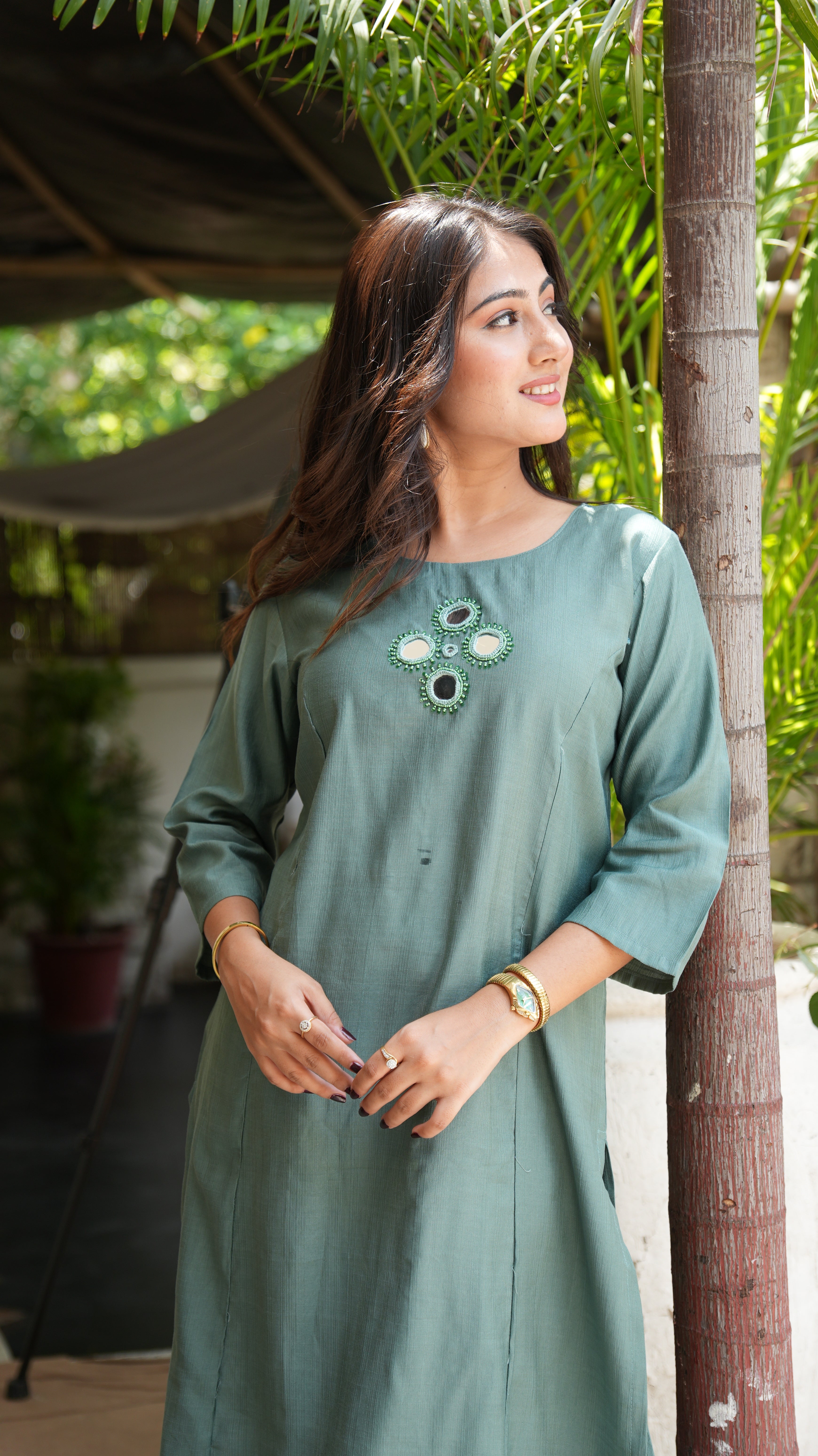 Sage Serenity Kurta Set