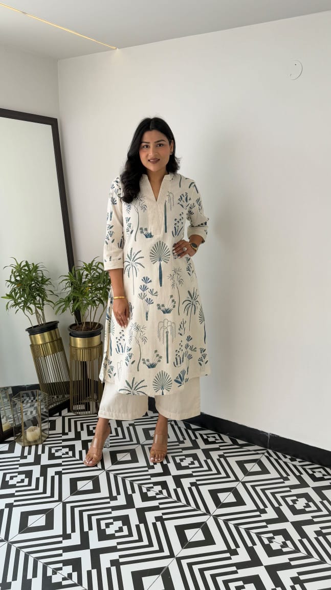 Inaya Blue Kurta Pants