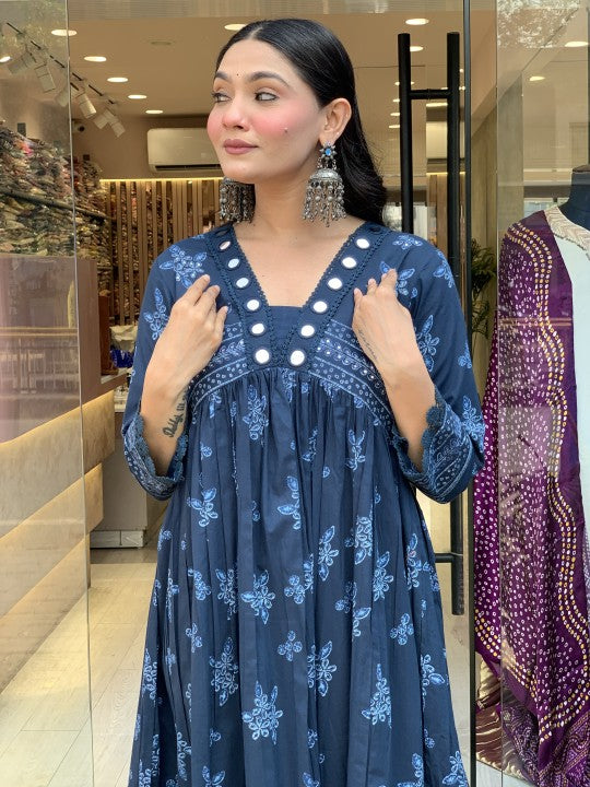 Trendy bluish Dress