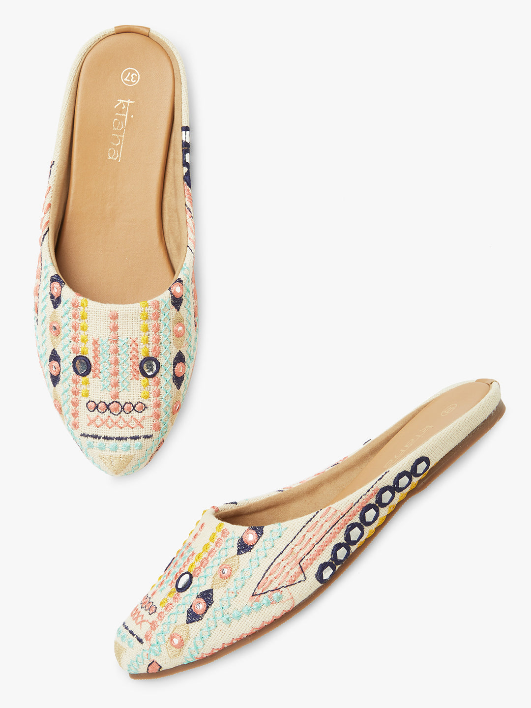 Slip-On Embellished Ballerinas | 3