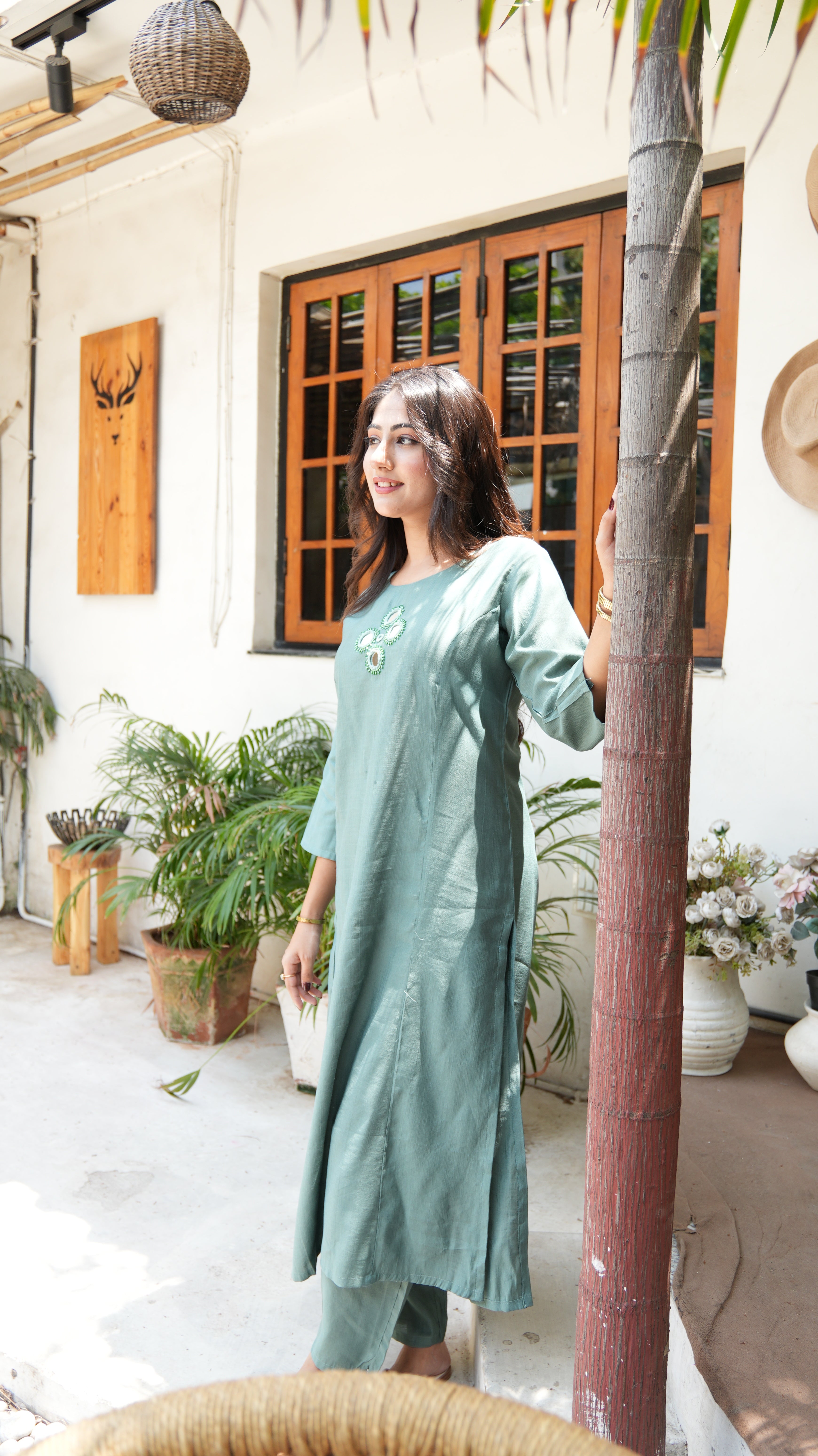 Sage Serenity Kurta Set