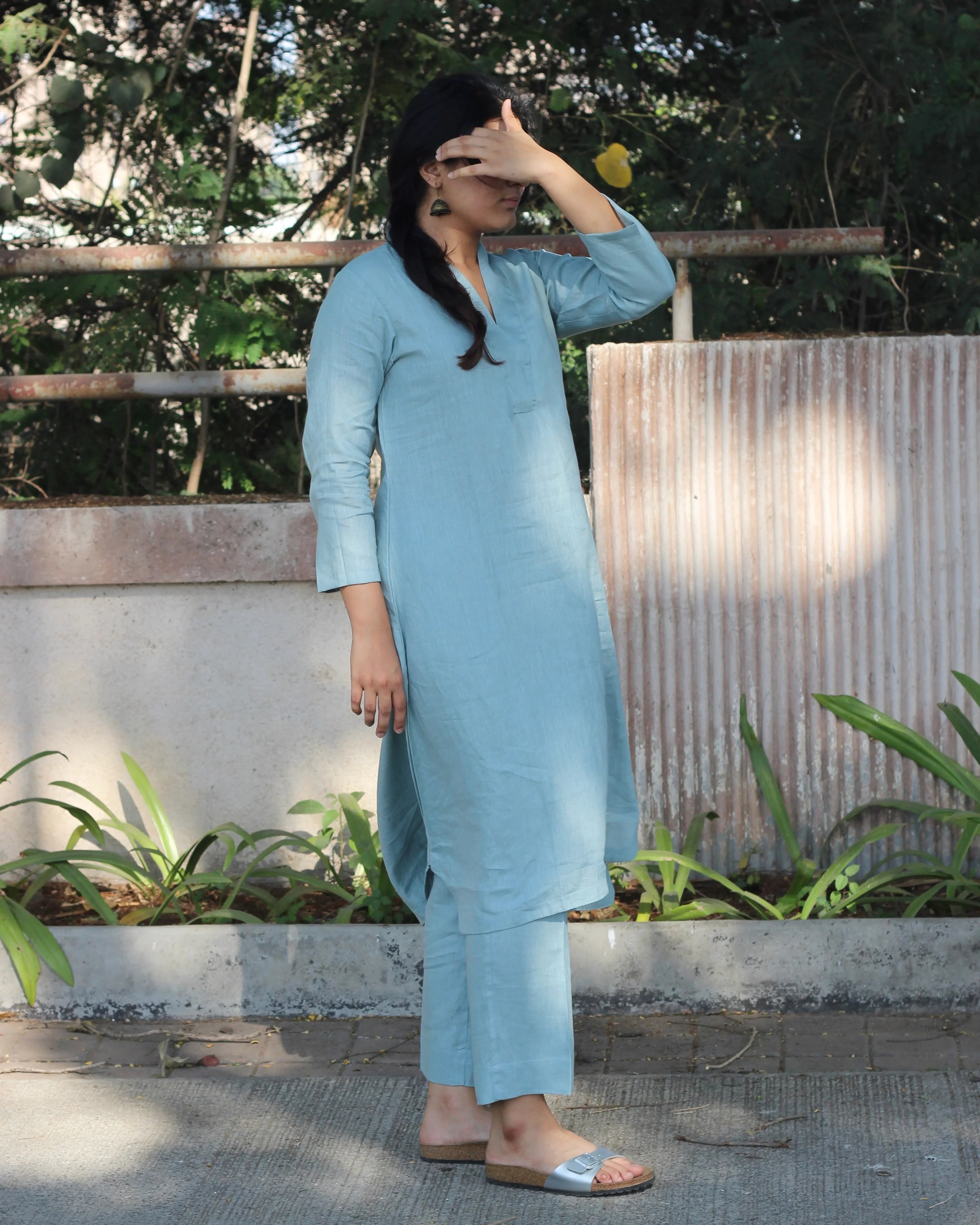 The First Fly Cotton Kurti Set