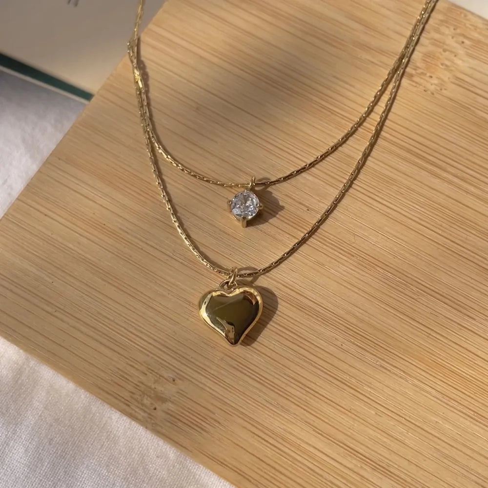 Ruhi Heart Necklace