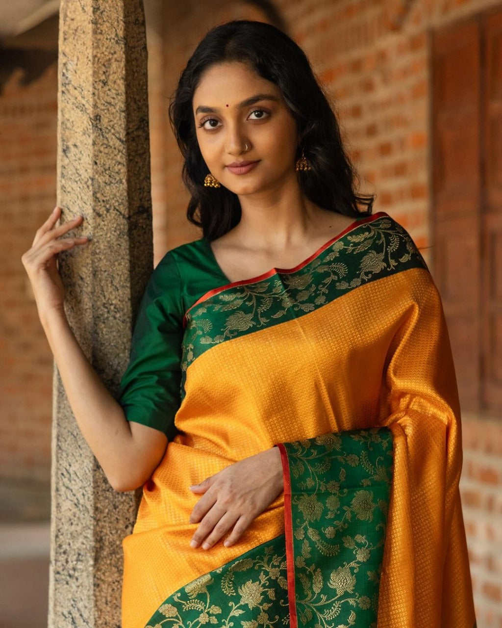 New Banarasi Cotton Silk Saree With Beautiful Colour Combination Saree For Women