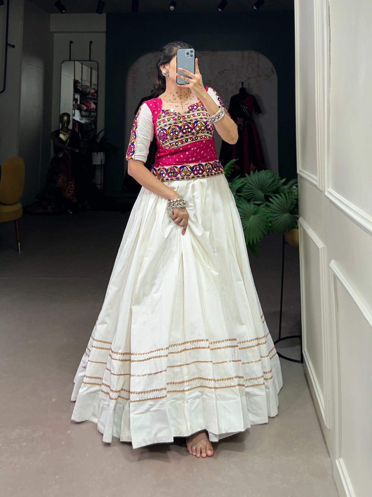 Beautifull Embroidey Zari Work Lehenga For Women With Blouse Piece And Dupatta