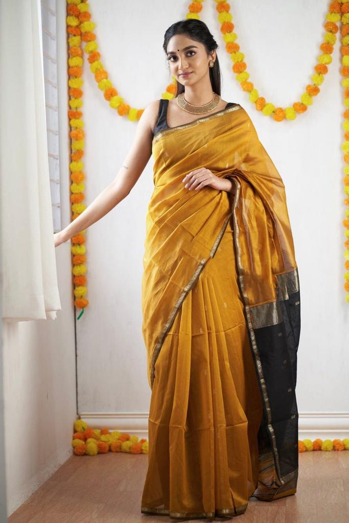 Ethnic Maheshwari Silk saree