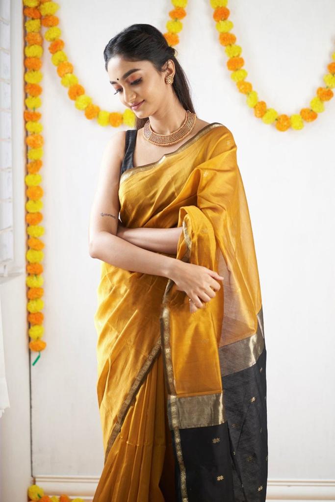 Ethnic Maheshwari Silk saree