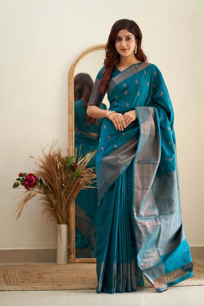 Woven Banarasi Silk Saree