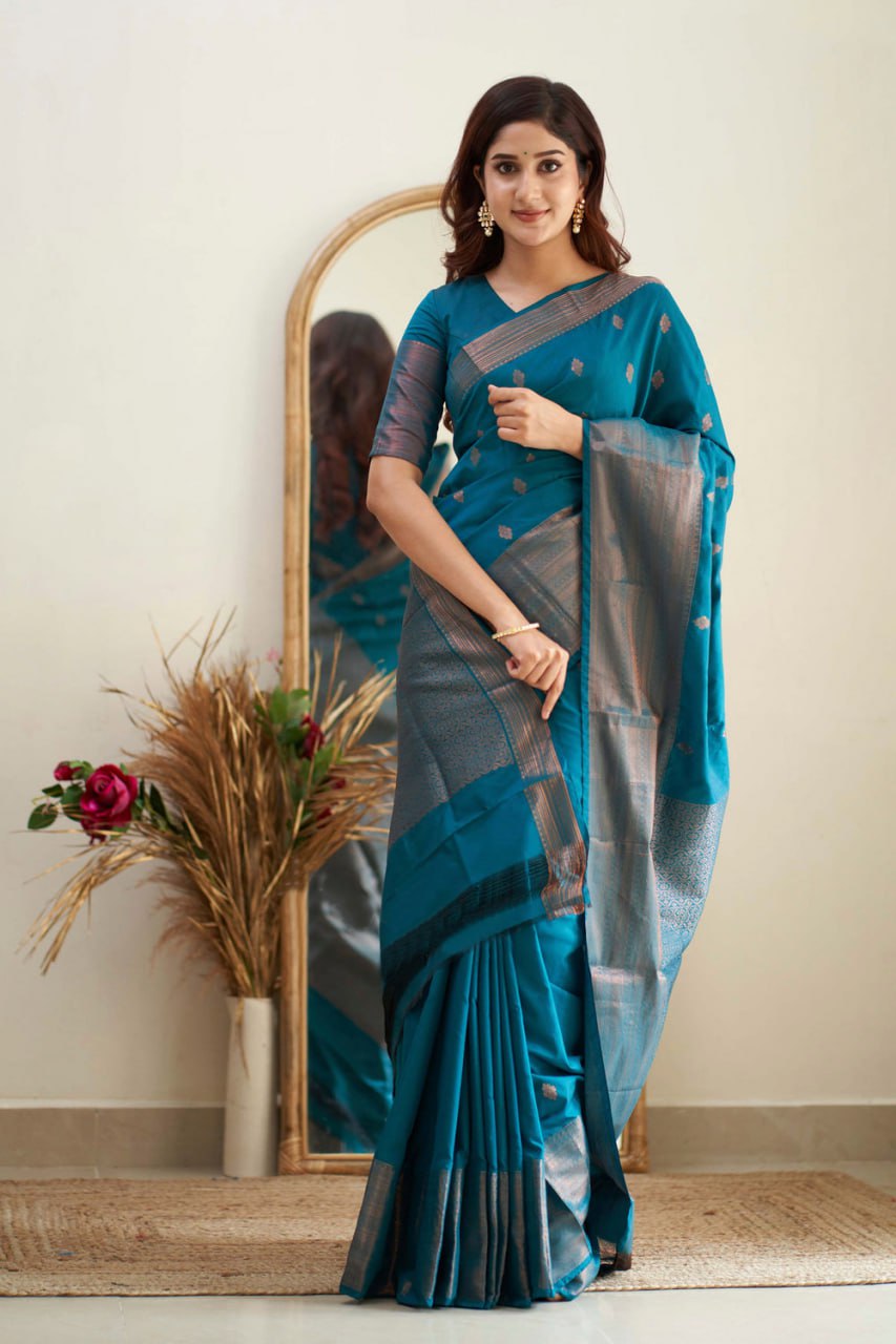 Woven Banarasi Silk Saree