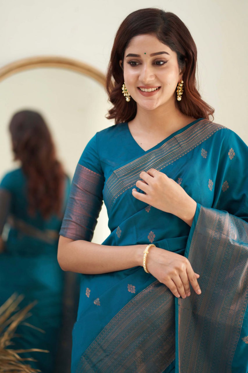 Woven Banarasi Silk Saree