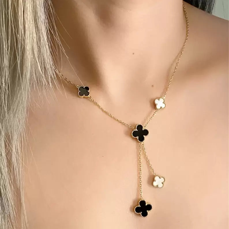 AIYLA CLOVER NECKLACE